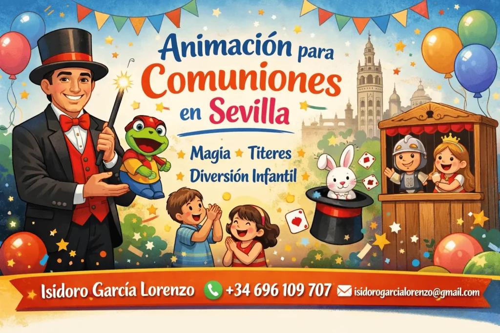 Ideas animación para la primera comunión en Sevilla son fundamentales para transformar una ceremonia religiosa en una experiencia llena de alegría, significado y momentos memorables. La primera comunión es un evento muy especial tanto para los niños que la reciben como para sus familias y amigos, y la forma en que se lleva a cabo la celebración puede marcar la diferencia entre una ocasión común y una fiesta inolvidable. La clave del éxito reside en planificar con cuidado cada detalle, incluyendo las ideas de animación que puedan realzar la espiritualidad, el carácter cultural sevillano y la diversión en todos los aspectos del festejo. En este artículo, descubrirás ideas de animación para la primera comunión en Sevilla, desde las tradicionales hasta las más innovadoras, que ayudarán a crear un ambiente único y lleno de encanto en cada celebración. La animación no solo entretiene, sino que también refuerza los valores religiosos y culturales, haciendo de este día una jornada realmente especial para todos los asistentes. Acompáñanos a explorar cómo transformar una primera comunión en una experiencia emotiva y entretenida gracias a propuestas creativas y adaptadas a diferentes escenarios y estilos de celebración. Ideas de animación para la primera comunión en Sevilla Organizar una primera comunión en Sevilla implica mucho más que simplemente asistir a una misa o evento formal. La animación adecuada puede potenciar la alegría, la participación y la conexión entre los invitados, creando un ambiente cálido, divertido y lleno de significado. Las ideas de animación deben complementarse con la cultura, las tradiciones, y en línea con los gustos y expectativas de la familia y los niños. La clave está en entender cómo la animación mejora la experiencia de todos los participantes, haciendo que cada momento sea especial y memorable. Aguas culturales, tradiciones religiosas y nuevas tecnologías se combinan para ofrecer soluciones innovadoras que cautivan a pequeños y grandes por igual. La tendencia actual en Sevilla apunta a una integración armónica entre lo tradicional y lo moderno, haciendo que las celebraciones sean únicas. Cómo la animación mejora la experiencia de los niños y adultos La animación en una primera comunión en Sevilla no solo apunta a entretener, sino también a crear un ambiente de unión y celebración en el que tanto niños como adultos se sientan involucrados. Para los pequeños, la animación transforma lo que podría ser una ceremonia formal en una experiencia lúdica y educativa, en la que aprenden y disfrutan al mismo tiempo. Por ejemplo, actividades interactivas basadas en valores cristianos suelen dejar huella en su memoria, reforzando la importancia de la fe en un contexto divertido. Por otro lado, los adultos encuentran en la animación una oportunidad para relajarse y compartir momentos de alegría con familia y amigos, fortaleciendo los lazos afectivos. Un buen plan de animación también facilita la gestión del evento, permitiendo que los responsables puedan concentrarse en el significado espiritual sin preocuparse excesivamente por el entretenimiento. Así, la animación se convierte en un puente que une generaciones, combinando la solemnidad con la diversión en una celebración armoniosa. Tendencias actuales en animación para eventos religiosos En Sevilla, las tendencias en animación para la primera comunión reflejan una perfecta conjunción entre tradición y modernidad. Actualmente, se apuesta por experiencias que integren tecnología y elementos culturales para sorprender y cautivar a los asistentes. Por ejemplo, las proyecciones en 3D que narran historias bíblicas o los shows de realidad aumentada permiten una inmersión profunda y educativa, haciendo que el mensaje religioso tenga un mayor impacto emocional. Otra tendencia en auge es el uso de personajes temáticos y actividades personalizadas, que pueden adaptarse a la historia y preferencias de cada niño. La innovación en técnicas de storytelling y el uso de recursos visuales y sonoros crean un ambiente dinámico y envolvente. Sin embargo, no olvidamos que la esencia de la celebración sigue siendo la espiritualidad y la unión familiar, por lo que las ideas de animación deben respetar y potenciar esos valores tradicionales, ajustándose a las particularidades culturales sevillanas. Elementos clave para una animación exitosa en Sevilla Para que la animación en una primera comunión en Sevilla sea realmente exitosa, es fundamental prestar atención a ciertos elementos clave. En primer lugar, la coherencia con la temática religiosa y cultural es imprescindible para mantener el espíritu de la ceremonia y que las actividades sean relevantes y respetuosas. Asimismo, es basic que la planificación contemple la participación activa del niño protagonista y de los invitados, promoviendo la interacción y la diversión. La selección de profesionales especializados en animación infantil y eventos religiosos asegura la calidad y la adecuación de las actividades. Finalmente, la logística y el timing son aspectos que no deben descuidarse, garantizando que todo fluya de manera ordenada y que la celebración tenga el ritmo adecuado para que no pierda su carácter emotivo y significativo. Tipos de ideas de animación para la primera comunión Existen muchas variantes y estilos de ideas de animación para una primera comunión en Sevilla, cada una adaptada a diferentes gustos, estilos y presupuestos. Desde las opciones más tradicionales, que mantienen viva la esencia religiosa, hasta las propuestas más innovadoras con tecnología avanzada, hay soluciones para todo tipo de familias y espacios. La clave para elegir la mejor idea de animación radica en conocer bien el entorno, la temática del evento, y las expectativas de los niños y los adultos. La variedad en las opciones permite crear una celebración única, en la que la diversión y la espiritualidad se entrelazan de manera armoniosa, dejando recuerdos imborrables en todos los asistentes. Animaciones tradicionales música, bailes y juegos religiosos Las ideas tradicionales siguen siendo fundamentales en Sevilla, donde las raíces culturales y religiosas son muy fuertes. La música sacra en vivo, acompañada de coros o grupos instrumentales, puede ambientar la ceremonia y posteriores celebraciones, creando un ambiente solemne y emotivo. Los bailes folklóricos sevillanos, como las sevillanas, aportan alegría y un toque regional que enciende la celebración. Por otro lado, los juegos religiosos, como la búsqueda del tesoro bíblico o actividades con simbología cristiana, ayudan a los niños a aprender y disfrutar en un entorno respetuoso. Estas propuestas fortalecen los valores y la tradición, reforzando la identidad cultural local. Además, permiten a las familias participar activamente, creando vínculos y fomentando el sentido de comunidad, que es esencial en este tipo de eventos. Actividades creativas talleres de manualidades y arte sacro Para un enfoque más creativo, los talleres de manualidades y arte sacro son una excelente opción. Estos espacios permiten que los niños expresen su creatividad a través de la fabricación de objetos religiosos, como rosarios, velas decoradas o cuadros con motivos cristianos, en un entorno lúdico y educativo. Estas actividades además de entretener, enseñan a los niños el valor del arte sacro y la importancia de los símbolos religiosos. Se puede complementar el taller con explicaciones sencillas sobre su significado, promoviendo así una mayor comprensión y respeto por la tradición. Además, estos productos artesanales se convierten en recuerdos tangibles de la primera comunión, que las familias atesorarán durante años como símbolo de este día tan especial. Espectáculos en vivo teatro infantil y shows de magia Nada anima una celebración en Sevilla más que un espectáculo en vivo que capte la atención y genere asombro. El teatro infantil con temas religiosos o historias bíblicas puede ser muy educativo y entretenido, ayudando a los niños a entender conceptos espirituales a través de historias dramatizadas. La presencia de personajes religiosos en escena mantiene la atención y fija en la memoria esos valores transmitidos. Por otro lado, los shows de magia combinados con humor y participación del público aportan alegría y dinamismo, haciendo que la celebración se vuelva realmente especial. La magia, además, simboliza la maravilla y la fe, elementos muy presentes en la cultura sevillana y en el espíritu de la primera comunión. Estos espectáculos son la guinda perfecta para cerrar la jornada con diversión y emociones fuertes. Tecnologías innovadoras proyecciones 3D y realidad aumentada Innovar en la animación de la primera comunión también puede incluir el uso de tecnologías avanzadas que fascinan y enriquecen la experiencia. Las proyecciones en 3D de escenas bíblicas o divinas ofrecen una narrativa visual impactante y educativa, ayudando al niño y a los invitados a conectarse de forma sensorial con la historia religiosa. Además, la realidad aumentada permite que los asistentes interactúen con objetos y personajes virtuales, creando momentos únicos y totalmente personalizados. Estas tecnologías no solo impresionan, sino que también facilitan la comprensión de conceptos complejos y refuerzan el mensaje religioso en un lenguaje moderno y accesible. Sin duda, son ideas que aportan un valor añadido y proyectan la celebración hacia un futuro lleno de innovación. Animación personalizada temáticas adaptadas a la familia y el niño Cada niño y familia tiene sus propias historias y preferencias, por ello, las ideas de animación personalizadas son una tendencia cada vez más valorada. Adaptar la temática en función de los gustos, intereses y vivencias del pequeño protagonista hace que la celebración sea más significativa y emotiva. Desde personajes favoritos, hobbies o símbolos familiares, hasta historias que representan la fe en un contexto personal. Estas propuestas permiten crear una atmósfera única y exclusiva, reforzando el vínculo emocional con el niño y su entorno. Además, la personalización puede extenderse al decorado, los detalles y hasta las actividades, logrando una integración perfecta entre tradición, cultura personal y celebración religiosa. La clave está en hacer que cada elemento refleje la historia y valores de la familia, generando así recuerdos profundos y duraderos. Selección de ideas de animación según el lugar y el estilo del evento El contexto en el que se realiza la primera comunión en Sevilla condiciona en gran medida las ideas de animación ideales. Cada lugar y estilo de celebración requiere un enfoque adaptado para garantizar que el ambiente sea coherente y favorezca la participación activa y la felicidad de todos los invitados. La versatilidad en las propuestas permite cubrir desde iglesias históricas hasta amplios espacios al aire libre en zonas emblemáticas de la ciudad. Seleccionar la mejor idea de animación también implica considerar el espacio disponible, la temática religiosa elegida y las preferencias culturales de la familia. La correcta adecuación de las actividades asegura que la celebración no solo sea visualmente atractiva, sino también funcional y respetuosa con el entorno y la espiritualidad del acto religioso. Animación para iglesias y salones de celebración en Sevilla En muchas ocasiones, la primera comunión en Sevilla se realiza en iglesias o salones de celebración cerrados. Para estos espacios, las ideas de animación deben complementar la solemnidad del lugar y potenciar la participación sin alterar la naturalidad del acto religioso. La música en vivo, las representaciones teatrales y los juegos temáticos ofrecen un equilibrio perfecto entre tradición y diversión. Las actividades en interiores deben planificarse cuidadosamente para aprovechar al máximo los recursos tecnológicos y humanos disponibles, creando ambientes que evoquen calma y reflexión, pero también alegría y vínculo familiar. Además, incorporar elementos tradicionales sevillanos en la decoración y actividades puede hacer que la celebración tenga un sello local auténtico y memorable. Opciones para celebraciones al aire libre en zonas emblemáticas de Sevilla Al organizar una primera comunión en espacios abiertos en Sevilla, como parques, jardines o patios históricos, las posibilidades de animación se expanden espectacularmente. Aquí, las ideas de juegos en grupo, talleres de manualidades al aire libre, shows en vivo con estructuras escénicas y actividades de naturaleza cobran protagonismo, aportando dinamismo y frescura. El escenario al aire libre permite también la inclusión de tecnologías visuales, como grandes proyecciones o instalaciones artísticas, que enriquecen la ambientación y atraen a todos los asistentes. Además, en Sevilla, muchas zonas emblemáticas ofrecen un trasfondo cultural e histórico, que puede ser integrado en las actividades, creando un vínculo aún más profundo con la localidad y su legado. La clave está en aprovechar la amplitud del espacio para crear un evento divertido, lleno de vida y respeto por el entorno natural y cultural. Cómo adaptar la animación a diferentes estilos de temática religiosa y cultural Cada familia y comunidad sevillana tiene su propia interpretación y estilo en las celebraciones religiosas y culturales. La animación debe ser flexible y adaptable para reflejar esa diversidad, sin perder la esencia de la espiritualidad y la tradición. Desde celebraciones clásicas con tonos solemnes hasta eventos con un enfoque más festivo o contemporáneo, existen ideas de animación que se ajustan a cada estilo. La integración de elementos culturales sevillanos, como la música flamenca, los trajes típicos o las leyendas locales, en las actividades de animación, ayuda a personalizar aún más la celebración. La clave está en mantener un equilibrio entre respeto a la tradición religiosa y la innovación cultural, haciendo que cada primera comunión sea un reflejo auténtico de la identidad sevillana y familiar. Consejos para planificar una animación memorable en Sevilla La planificación de la animación en una primera comunión en Sevilla requiere dedicación, organización y conocimiento del entorno. Una ejecución cuidada asegura que la celebración sea fluida, significativa y llena de momentos especiales que todos recordarán con cariño. A continuación, algunos consejos prácticos que ayudarán a conseguir el éxito deseado. Es importante colaborar con profesionales especializados en animación infantil y eventos religiosos, que conozcan las particularidades de Sevilla y puedan ofrecer ideas adaptadas al espacio y el tono deseado. La coordinación previa evita imprevistos y garantiza que cada actividad tenga el timing correcto, permitiendo un desarrollo armónico del evento. Además, aprovechar los elementos culturales y folclóricos sevillanos en las actividades refuerza la identidad del pueblo y enriquece la experiencia. La participación activa de los invitados, ya sea en juegos, talleres o espectáculos, también es crucial para crear un ambiente de alegría compartida y unión familiar. Finalmente, no olvidar aspectos logísticos como la distribución de espacios, el transporte, la seguridad y la alimentación, para que toda la celebración transcurra con comodidad y felicidad. Coordinar con profesionales especializados en animación infantil y religiosa Contratar a expertos con experiencia en animación para eventos religiosos en Sevilla es clave para garantizar una celebración auténtica y de calidad. Estos profesionales saben cómo mantener el equilibrio entre la solemnidad y la diversión, adaptando sus propuestas a las necesidades específicas de la familia y el lugar. Además, conocen bien las tradiciones locales y pueden incorporar elementos culturales de manera respetuosa y creativa. El trabajo en equipo con los organizadores, la iglesia y los familiares es fundamental para definir el programa, las actividades y los recursos necesarios. La experiencia acumulada de estos especialistas permite anticipar posibles dificultades y ofrecer soluciones innovadoras y efectivas, que elevarán la calidad y el carácter especial de la primera comunión. Incorporar elementos culturales sevillanos en las actividades Integrar aspectos culturales propios de Sevilla en la animación es una forma poderosa de fortalecer el sentido de identidad y orgullo local. La música flamenca, los trajes típicos, las danzas regionales y las leyendas de la ciudad pueden ser parte de las actividades, creando un ambiente muy emocional y cercano. Estas ideas aportan un toque auténtico y diferenciador a cada celebración, envolviendo a los invitados en la magia de Sevilla. Además, permiten que los niños aprendan sobre sus raíces de manera lúdica y participativa. La incorporación de estos elementos en la animación también ayuda a promover el turismo cultural y a destacar la riqueza de la tradición sevillana en cada evento. Garantizar la participación activa de los invitados La clave de una buena animación radica en hacer que todos los invitados se sientan partícipes y parte de la celebración. Juegos interactivos, concursos, actividades de grupo y momentos de música en los que todos puedan bailar o cantar fomentan la unión y el disfrute colectivo. Para ello, es esencial comunicar y explicar claramente las actividades, estimular la participación y ofrecer premios o reconocimientos simbólicos que motiven a los asistentes. Cuando cada invitado siente que forma parte de la celebración, la energía positiva crece y la experiencia se enriquece, dejando huellas que perdurarán en la memoria de todos. Consideraciones logísticas y de tiempo para una ejecución fluida Planificar con anticipación la logística y el cronograma del evento es vital para evitar contratiempos y mantener el ritmo adecuado. Desde la distribución de espacios, la llegada de proveedores, la coordinación del transporte, hasta los tiempos de cada actividad, todo debe estar cuidadosamente organizado. Contar con un plan B para imprevistos, como mal tiempo o fallos técnicos, garantiza que la celebración pueda continuar sin mayores contratiempos. La puntualidad, la comunicación clara y la flexibilidad son elementos que contribuyen a que la jornada sea disfrutable, emotiva y sin estrés. Así, cada segundo de la celebración será aprovechado para crear momentos inolvidables y llenos de significado. Conclusión La elección de ideas de animación para la primera comunión en Sevilla es un elemento diferencial que transforma una ceremonia religiosa en un evento lleno de magia, cultura y alegría. Desde las tradicionales actividades musicales y juegos religiosos hasta las innovadoras tecnologías que cautivan a las nuevas generaciones, existe un abanico amplio de propuestas para adaptar y personalizar cada celebración. La clave para que estos momentos sean realmente memorables radica en una buena planificación, en la colaboración con profesionales especializados y en la integración de elementos culturales sevillanos que refuercen la identidad local. Al hacerlo, se garantiza que la primera comunión sea una ocasión emotiva, divertida y profundamente significativa, reflejo de la espiritualidad y tradición que caracterizan a Sevilla y su gente. Organizar una Primera Comunión inolvidable en Sevilla no solo depende de la comida o del lugar, sino también de la diversión y la animación para los niños. Incorporar espectáculos de magia, títeres o entretenimiento infantil es una forma perfecta de crear un ambiente alegre, participativo y lleno de momentos especiales que los pequeños recordarán durante mucho tiempo. Si estás buscando animación para comuniones en Sevilla, yo mismo puedo ayudarte. Soy Isidoro García Lorenzo y ofrezco espectáculos de magia, entretenimiento infantil y teatrillo de títeres pensados para que todos los niños disfruten, participen y vivan una experiencia mágica durante la celebración. Si quieres información o reservar una fecha, puedes contactarme sin compromiso 📞 Teléfono +34 696 109 707 📧 Email isidorogarcialorenzo@gmail.com Estaré encantado de llevar magia, risas y diversión a la Primera Comunión de tu hijo o hija.