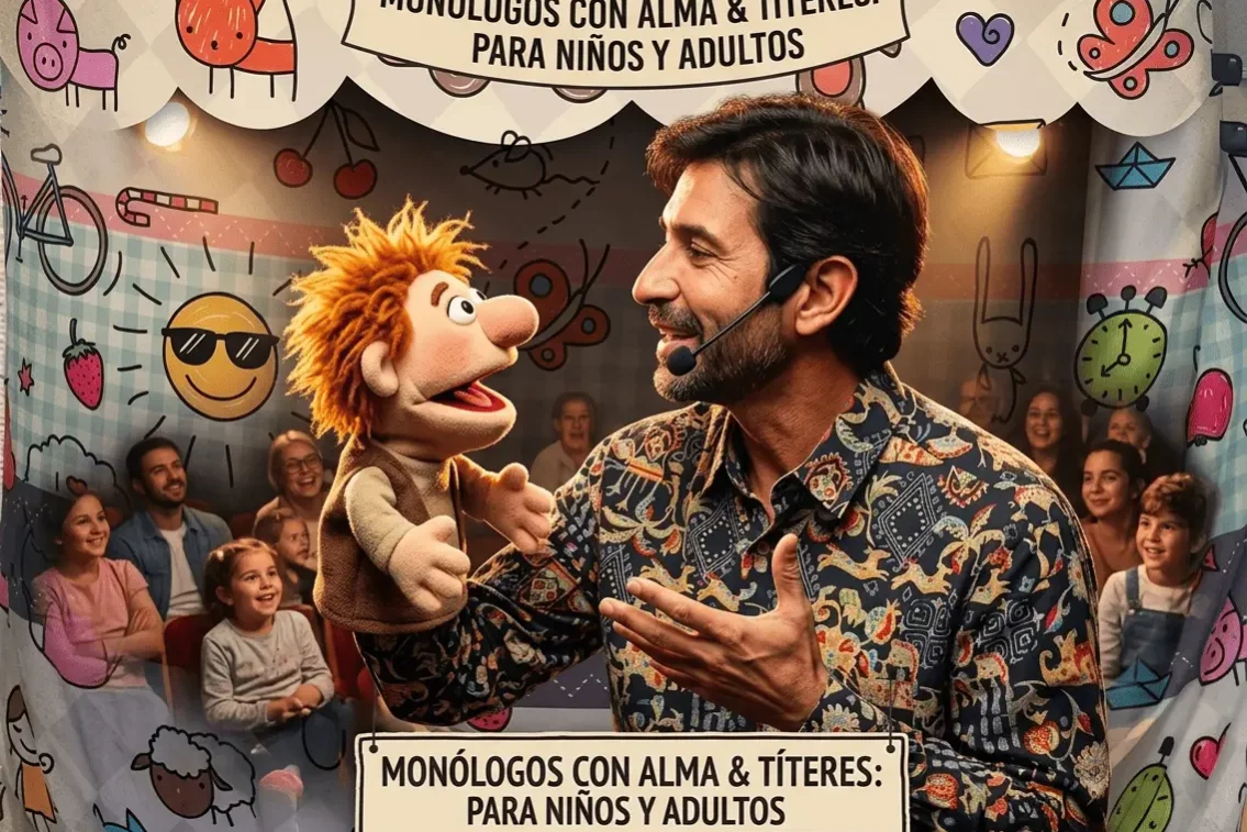 Monólogo con Títeres que Enamora a Niños y Adultos