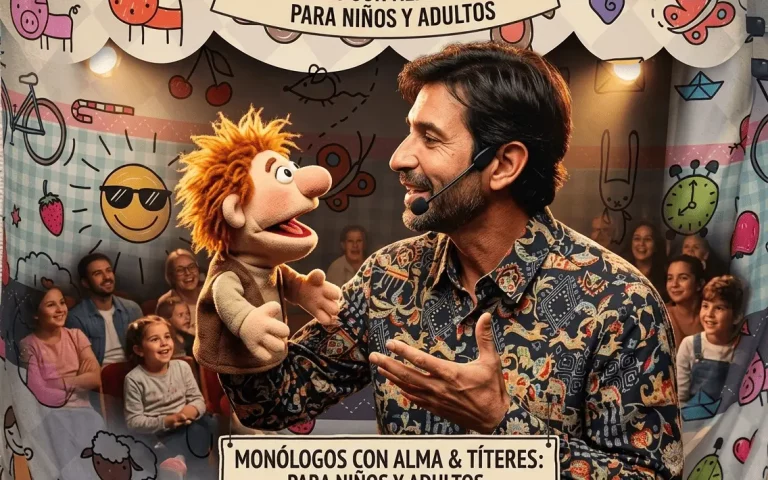 Monólogo con Títeres que Enamora a Niños y Adultos