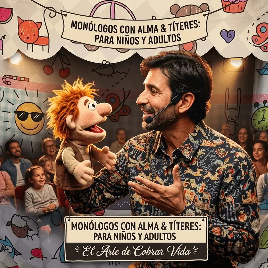 Monólogo con Títeres que Enamora a Niños y Adultos Monólogo con Títeres que Enamora a Niños y Adultos