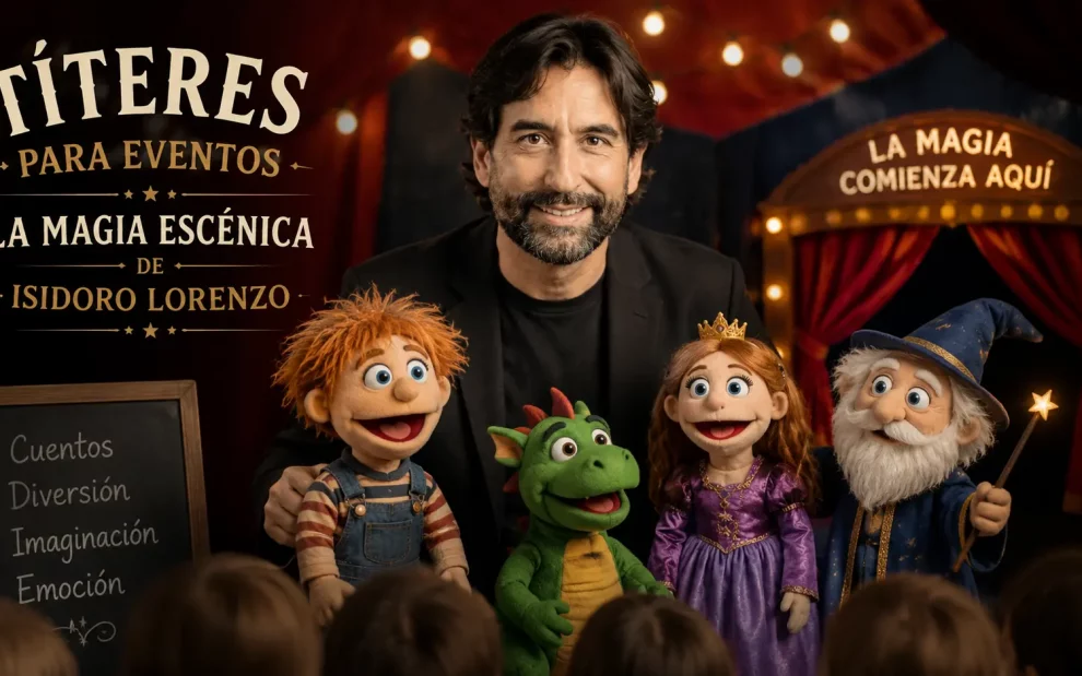 Títeres para Eventos La Magia Escénica de Isidoro Lorenzo