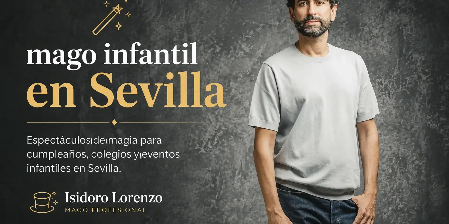 Mago Infantil en Sevilla: Ilusión y Diversión Asegurada