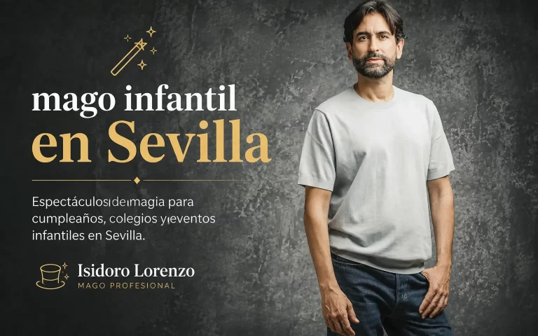 Mago Infantil en Sevilla: Ilusión y Diversión Asegurada