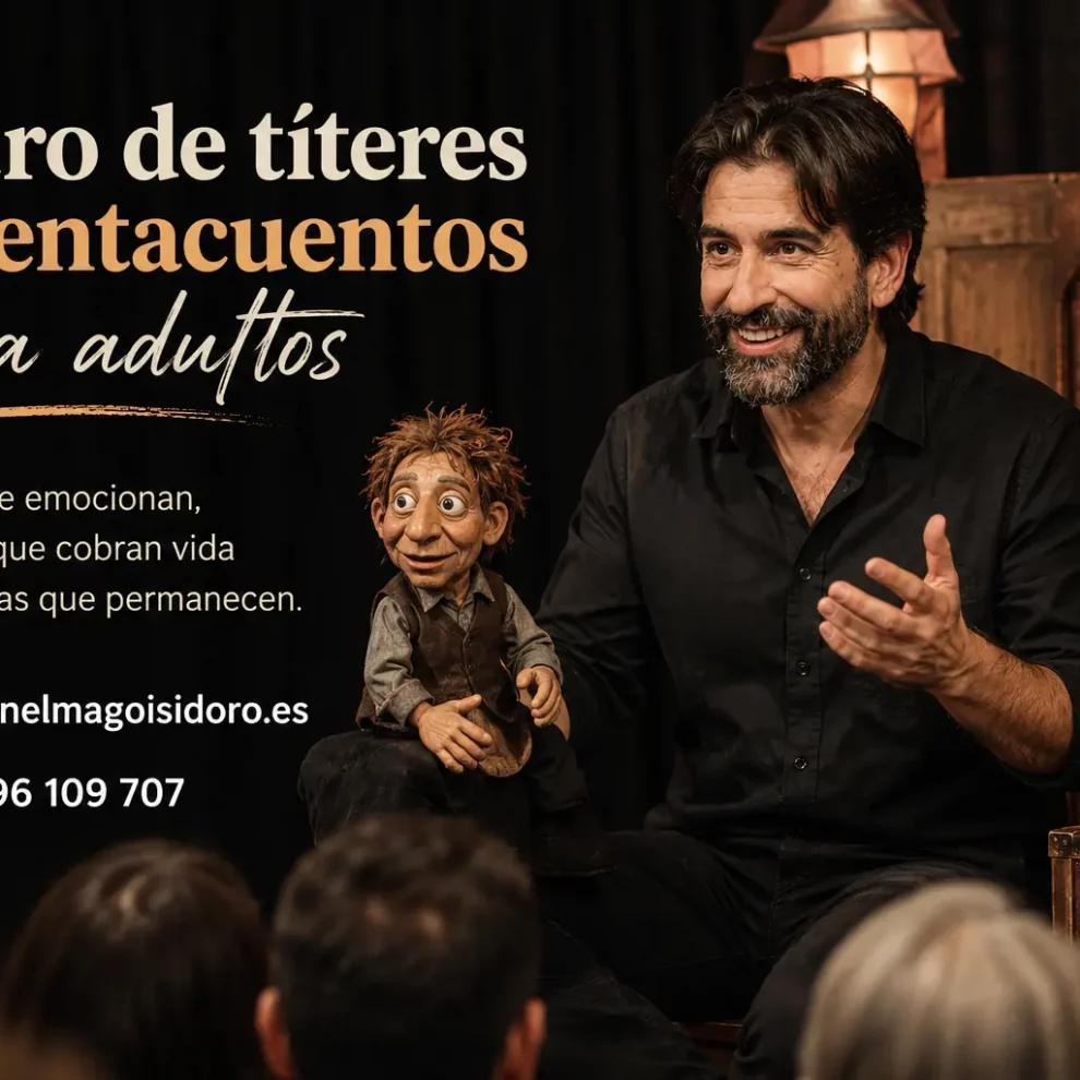 Teatro de títeres y cuentacuentos para adultos