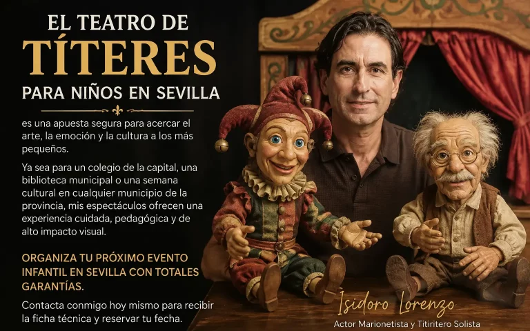 Teatro de títeres para niños en Sevilla