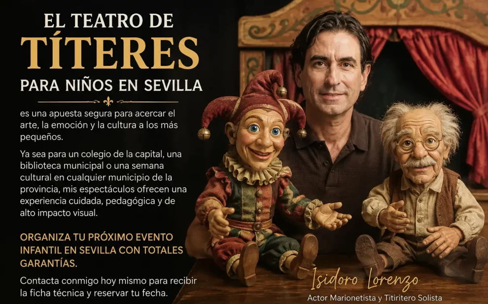Teatro de títeres para niños en Sevilla