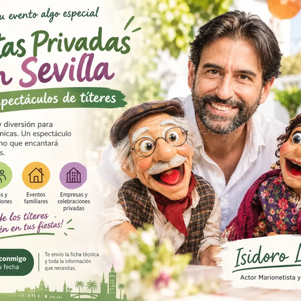 Fiestas privadas en Sevilla Espectáculos de títeres Fiestas privadas en Sevilla Espectáculos de títeres
